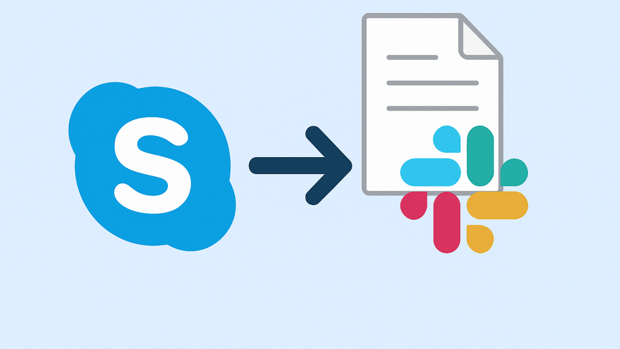 From Skype to Slack: How to Migrate Without Losing Info