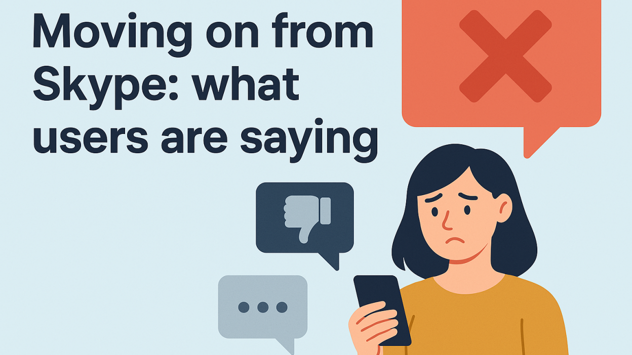 Moving on from skype: what users are saying