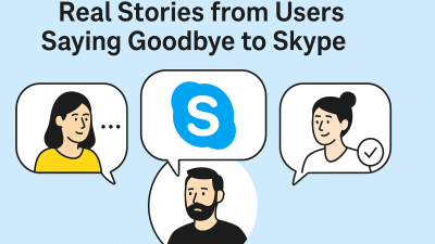 Real Stories from Users Saying Goodbye to Skype