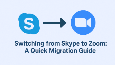 Switching from Skype to Zoom: A Quick Migration Guide