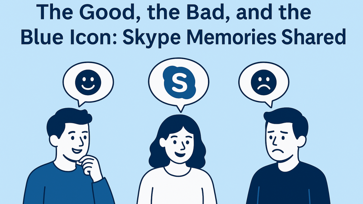 The Good, the Bad, and the Blue Icon: Skype Memories Shared
