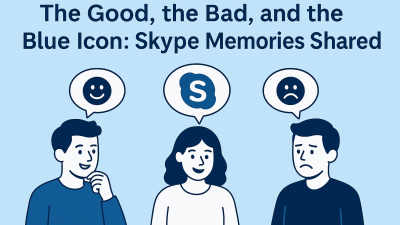 The Good, the Bad, and the Blue Icon: Skype Memories Shared
